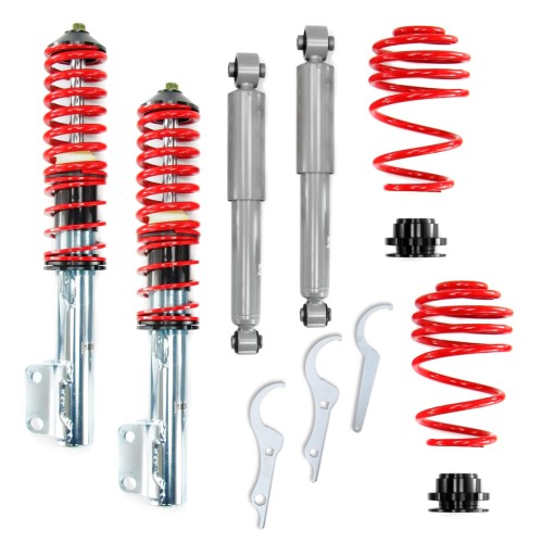 Kit suspension combiné fileté Redline  Amortisseurs filetés / filetés - Qualité Allemande