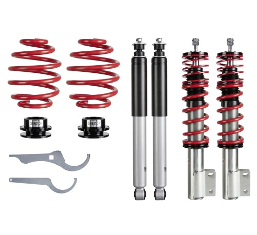Redline Coilover Kit suitable for Opel Corsa A year 10.1982 - 3.1993, Corsa B year 3.1993 - 10.2001, Tigra year 11.1994 - 2004