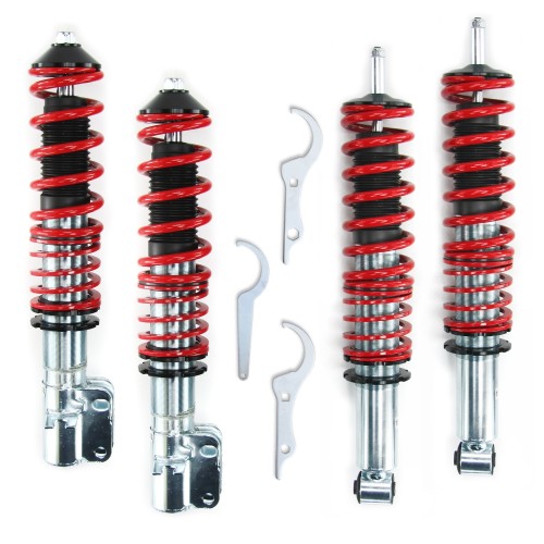 Redline Coilover Kit suitable for VW Golf 1, Jetta 1year 1974 - 8.1983, Golf 1 Cabrio year 9.1979 - 6.1993 (155), Scirocco 1 and 2 (53/B)