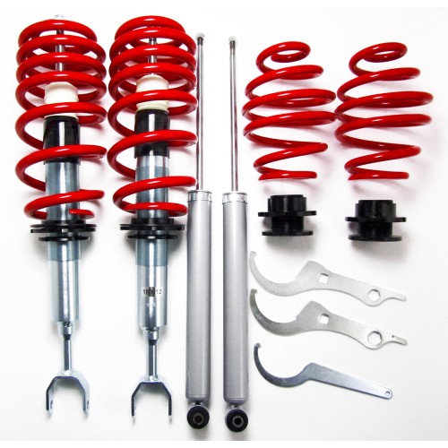 Kit suspension combiné fileté Redline  Amortisseurs filetés / filetés - Qualité Allemande