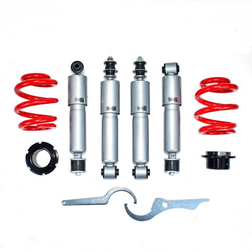 Redline Coilover Kit suitable for VW T4 Transporter, Syncro, Multivan, Caravelle and Bus year 1991 - 2003 FA torsion bars
