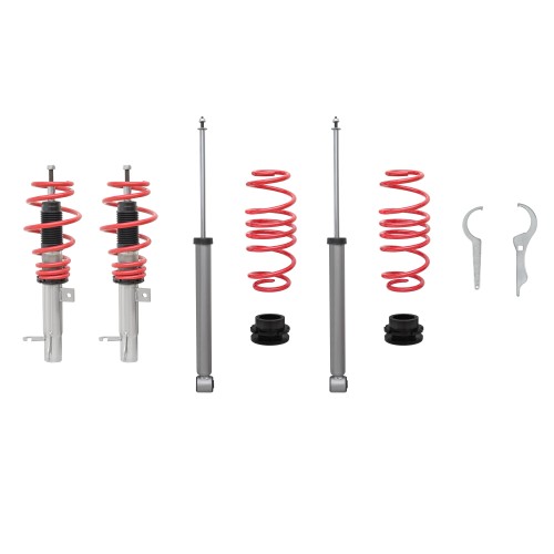 Redline Gewindefahrwerk passend für Fiesta JH und JD 1.25, 1.3, 1.4, 1.6, 1.4TDCi, 1.6TDCi, Baujahr 11.2001 - 2008 und Ford Fiesta ST 2.0 Baujahr 11.2004 - 2008