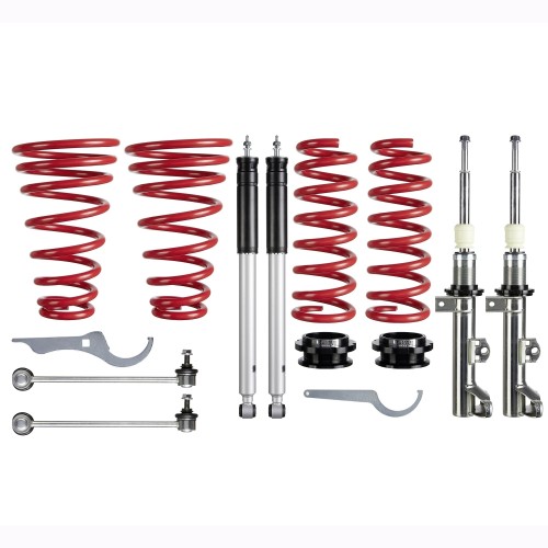 JOM Kit suspension combinÃ© filetÃ© Redline appropriÃ© pour Mercedes C- Klasse (W203) Limo C180/ C200/ C220/ C230/ C240/ C270/ C280/ C320, 00-07, Coupe (CL203) C160/ C180/ C200/ C220/ C230/ C320/ C350, T-Model C180/ C200/ C220/ C230/ C240/ C270/ C280/ C32