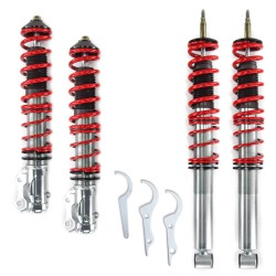 Redline Coilover Kit suitable for VW Golf 3, Vento year 10.1991 - 9.1997 (1HXO), Golf 3 Cabrio (1EXO) incl. VR6, except Variant and vehicles with four-wheel drive