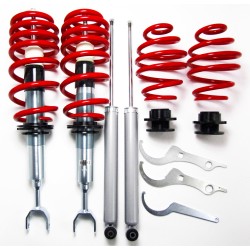 Redline Coilover Kit suitable for Audi A6 (4B) incl. Avant year 1997 - 2004, except vehicles with four-wheel drive