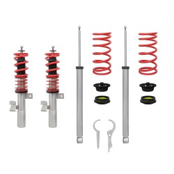 Kit suspension combinÃ© filetÃ© Redline  Amortisseurs filetÃ©s / ressort - QualitÃ© Allemande appropriÃ© pour  Mazda 3 1.4/1.6/2.0/1.6CiTD/2.0CiTD NON pour  MPS, 03-09,  (Homologation)