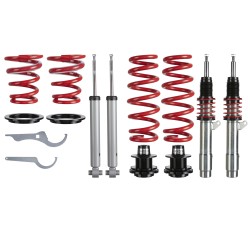 JOM Kit suspension combiné fileté Redline approprié pour BMW 3er (F30/31), 316/ 318/ 320/ 328/ 330, 2012-, nur passend bei HA ohne elektronische Dämpferregelung, nicht geeignet für xDrive