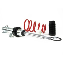 Kit suspension combiné fileté Redline  Amortisseurs filetés / filetés - Qualité Allemande approprié pour  Mini One/ Cooper/ Cabrio Typ R50/56, 2002-, (Homologation)